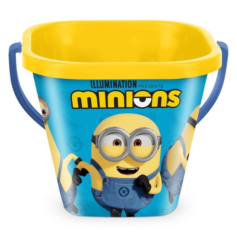 Wader, kwadratowe wiaderko do piasku, 2l, 1 szt.