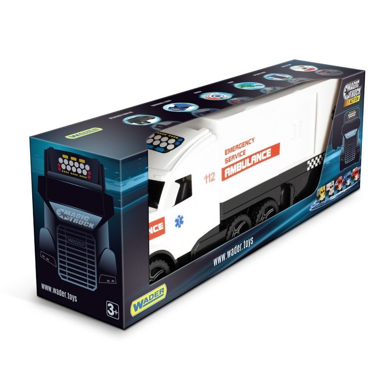 Wader, Magic Truck Action, ambulans, pojazd ratunkowy