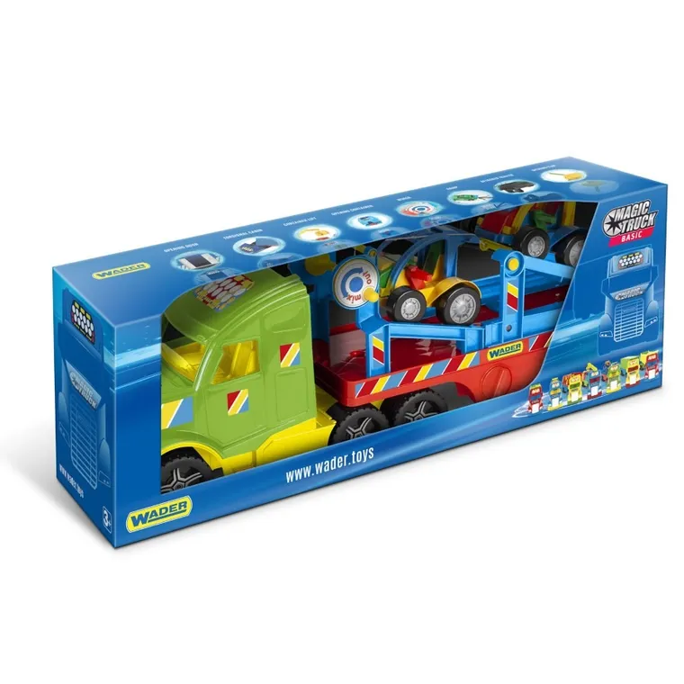 Wader, Magic Truck Basic, ciężarówka laweta z pojazdami buggy