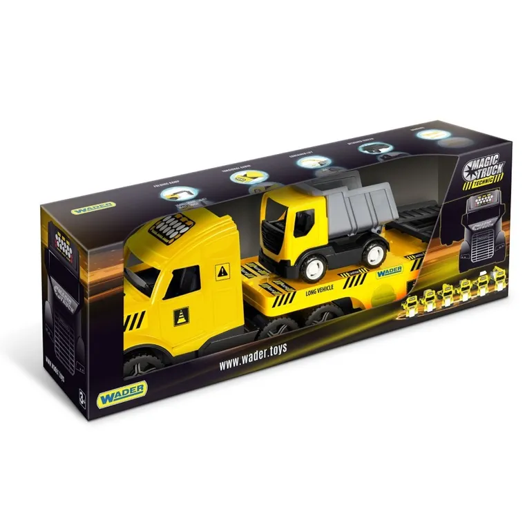 Wader, Magic Truck Technic, ciężarówka laweta z wywrotką