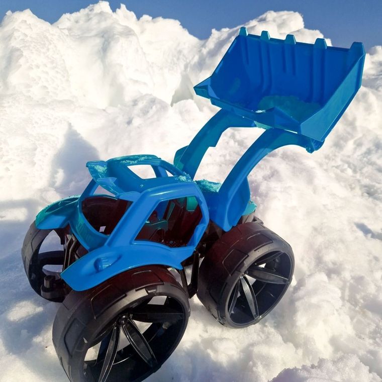 Wader, Maximus, spychacz, granatowy, 68 cm