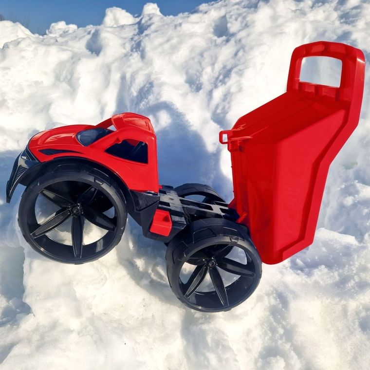 Wader, Maximus, wywrotka, czerwona, 59 cm