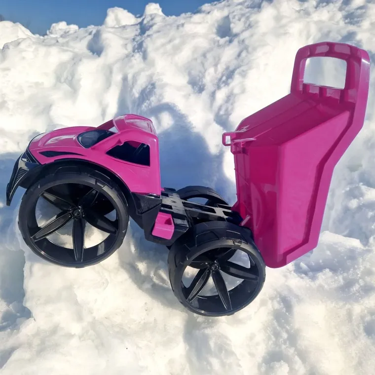 Wader, Maximus, wywrotka, różowa, 59 cm