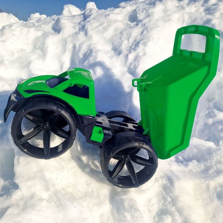 Wader, Maximus, wywrotka, zielona, 59 cm