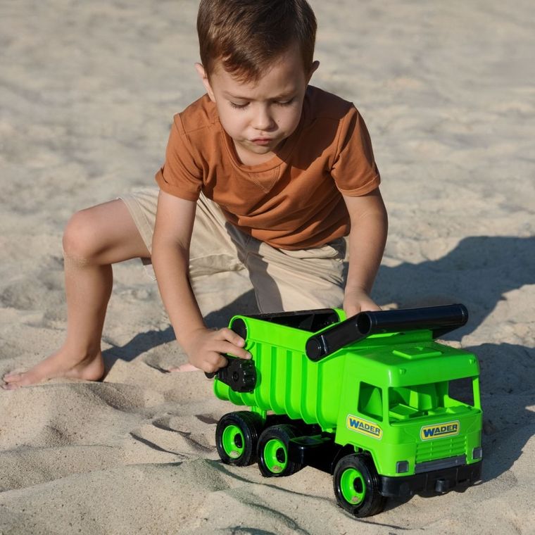 Wader, Middle Truck, wywrotka, zielona