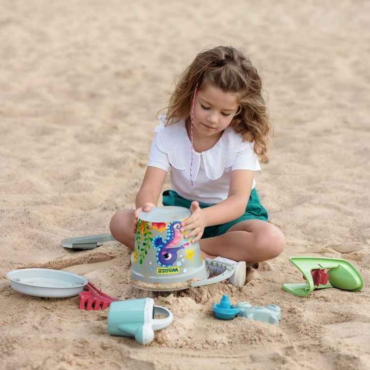 Wader, RePlay, Sea World, komplet do piasku, 8 elementów