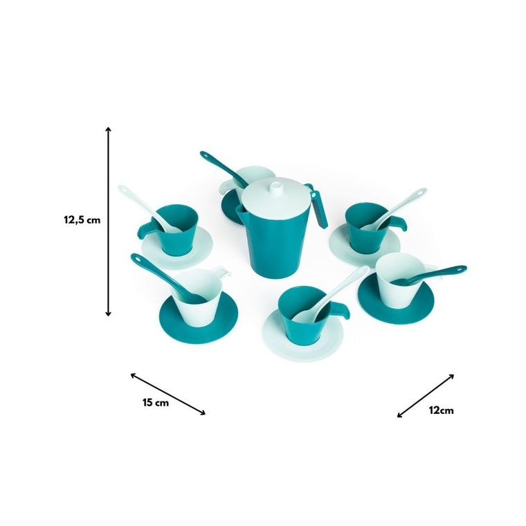 Wader, Szmaragdowa Komnata, serwis kawowy, 19 elementów