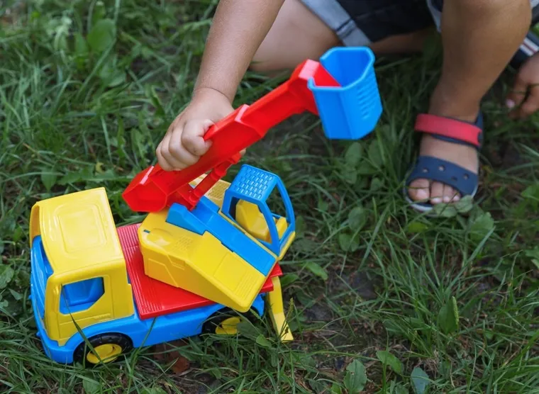 Wader, Tech Truck, podnośnik z wysięgnikiem, 29 cm
