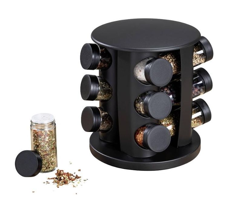 Wenko, Bruna, karuzela na przyprawy, 12 słoiczków