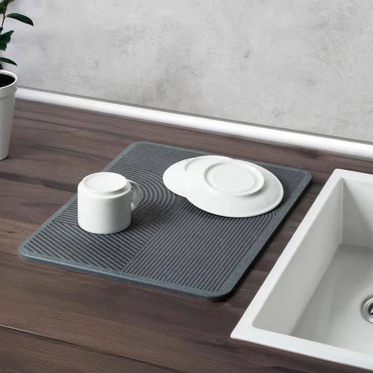 Wenko, Damon, diatomitowa mata do suszenia naczyń, 40-30 cm