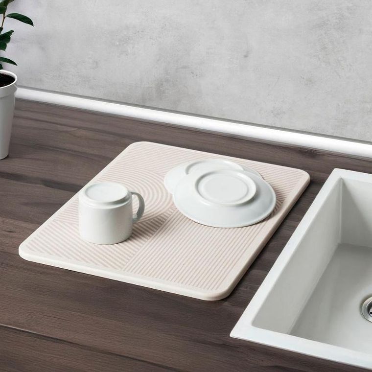 Wenko, Damon, mata do suszenia naczyń, diatomitowa, 40-30 cm