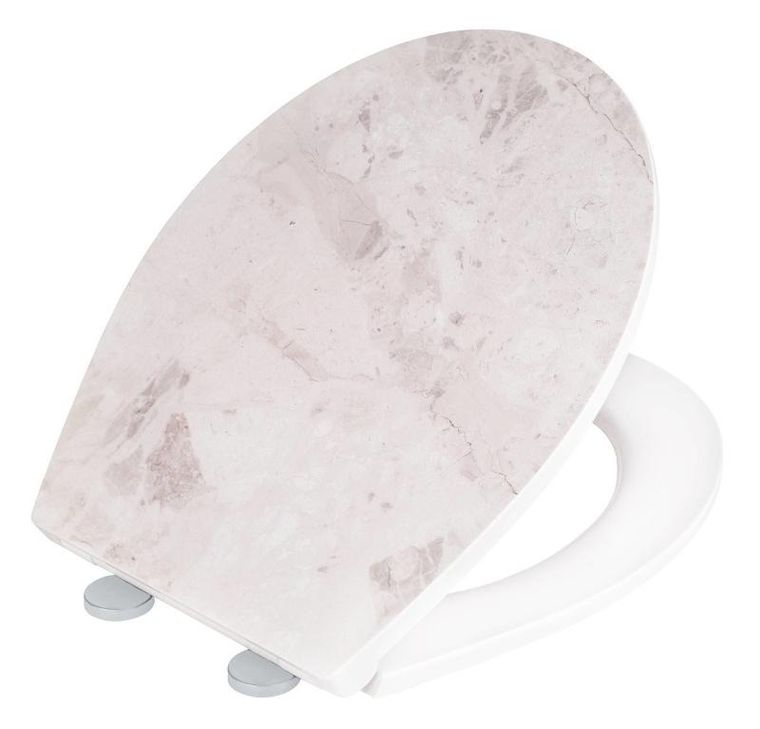 Wenko, deska sedesowa, Marble, Duroplast