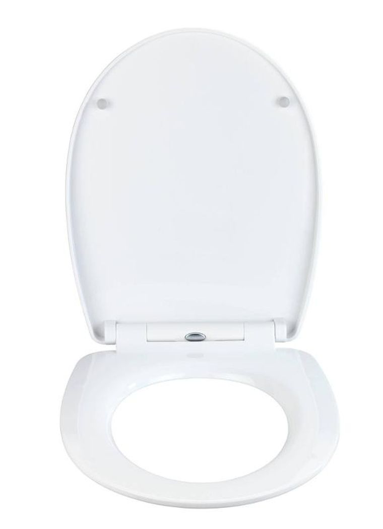 Wenko, deska sedesowa, Polar, z cichym domykaniem, Thermoplast, wzór roślinny