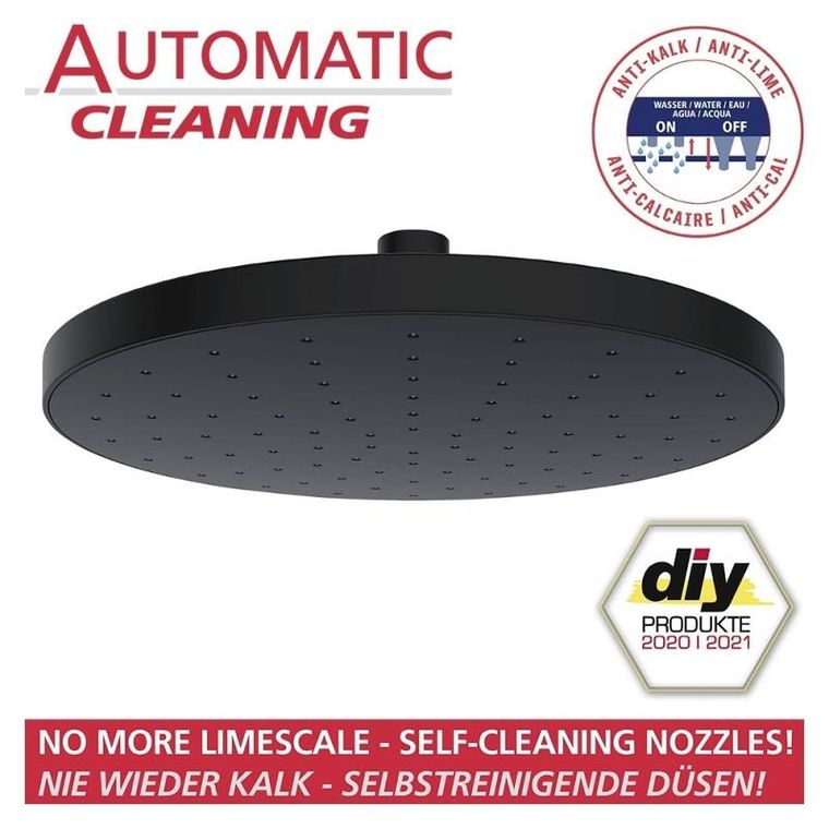 Wenko, deszczownica sufitowa z automatycznym czyszczeniem, Ø 22.5 cm