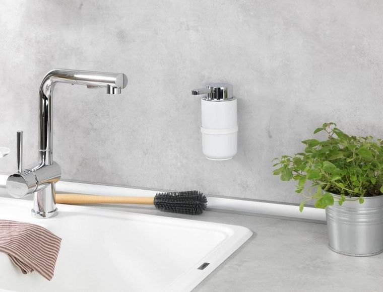 Wenko, dozownik do mydła w płynie Woya, ścienny, 250 ml