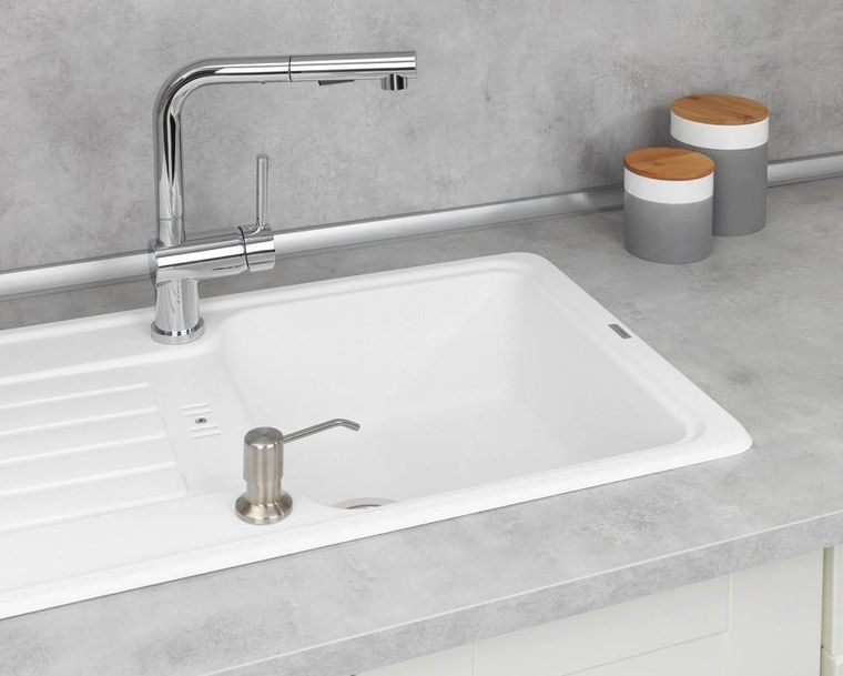 Wenko, dozownik do mydła wpuszczany w blat, Monti, 400 ml