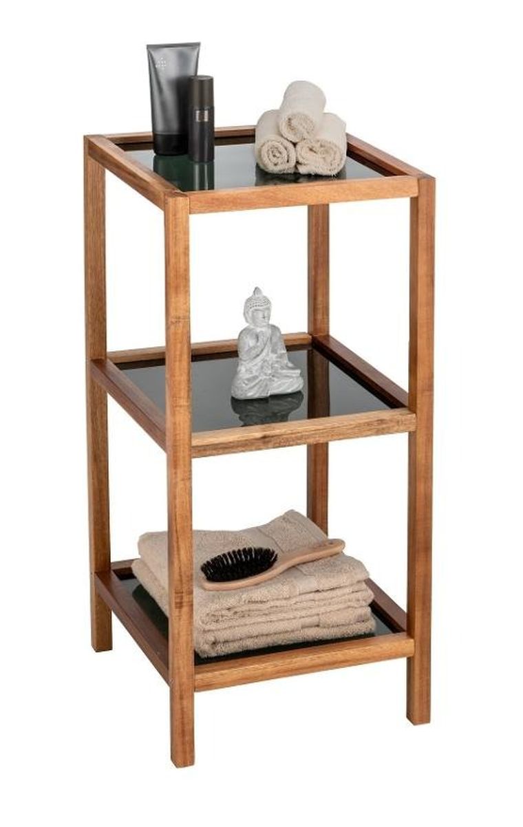 Wenko, Fondi, półka, 3-poziomowa, drewno akacji