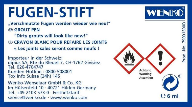 Wenko, marker do fug, 2 szt.