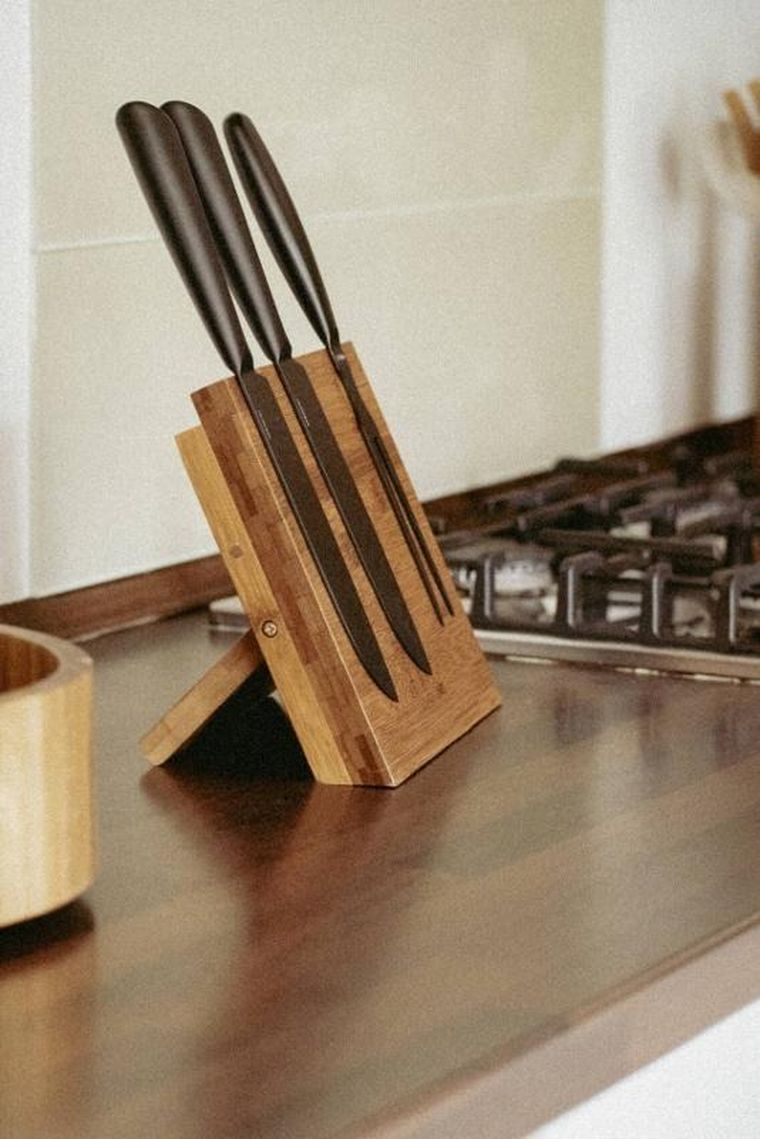 Wenko, Mesina, magnetyczny stojak na noże, bambus