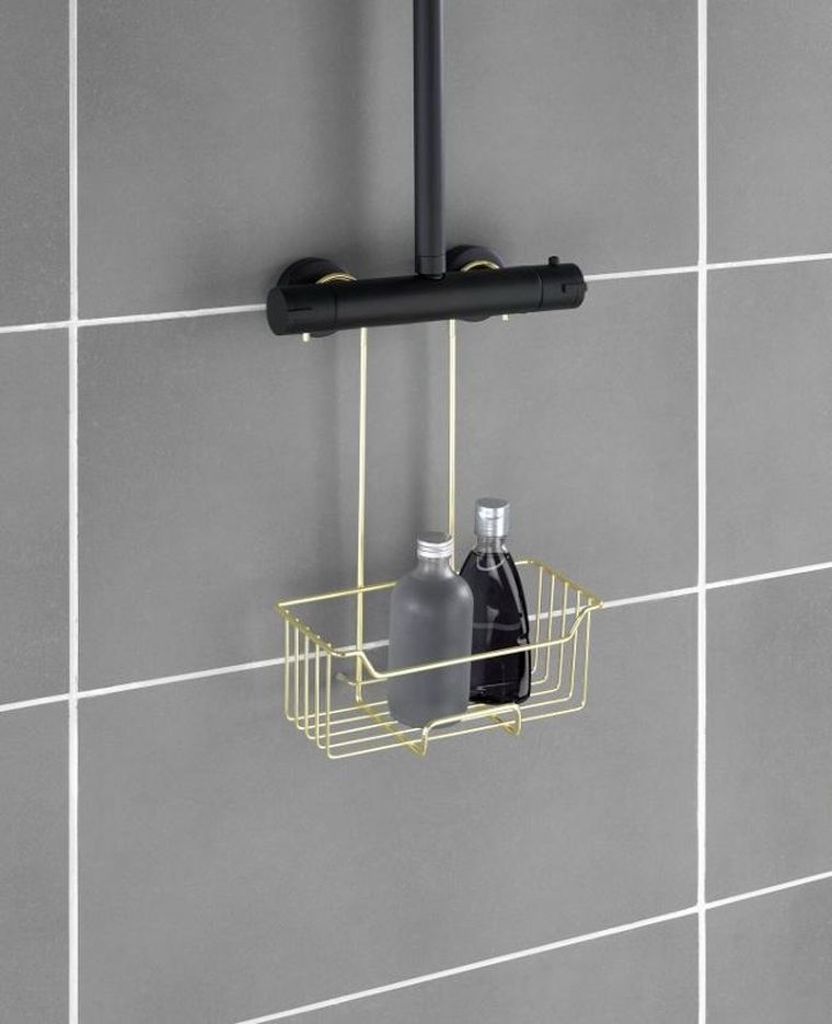 Wenko, Milo, koszyk łazienkowy, do montażu na baterii wannowej