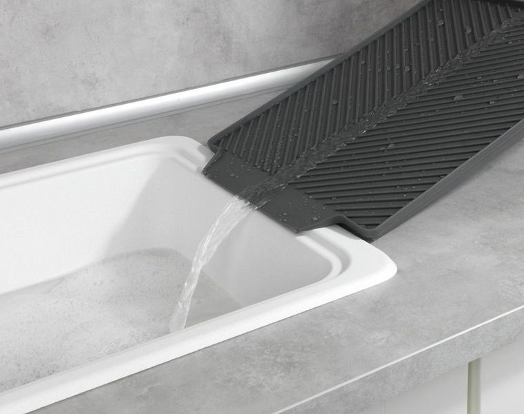 Wenko, podkładka do suszenia naczyń, Linea, 40-30 cm