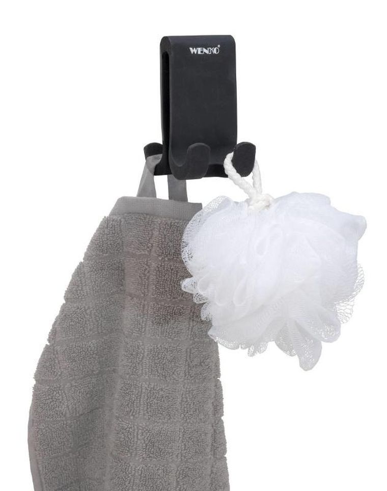 Wenko, podwójny silikonowy haczyk na kabinę prysznicową