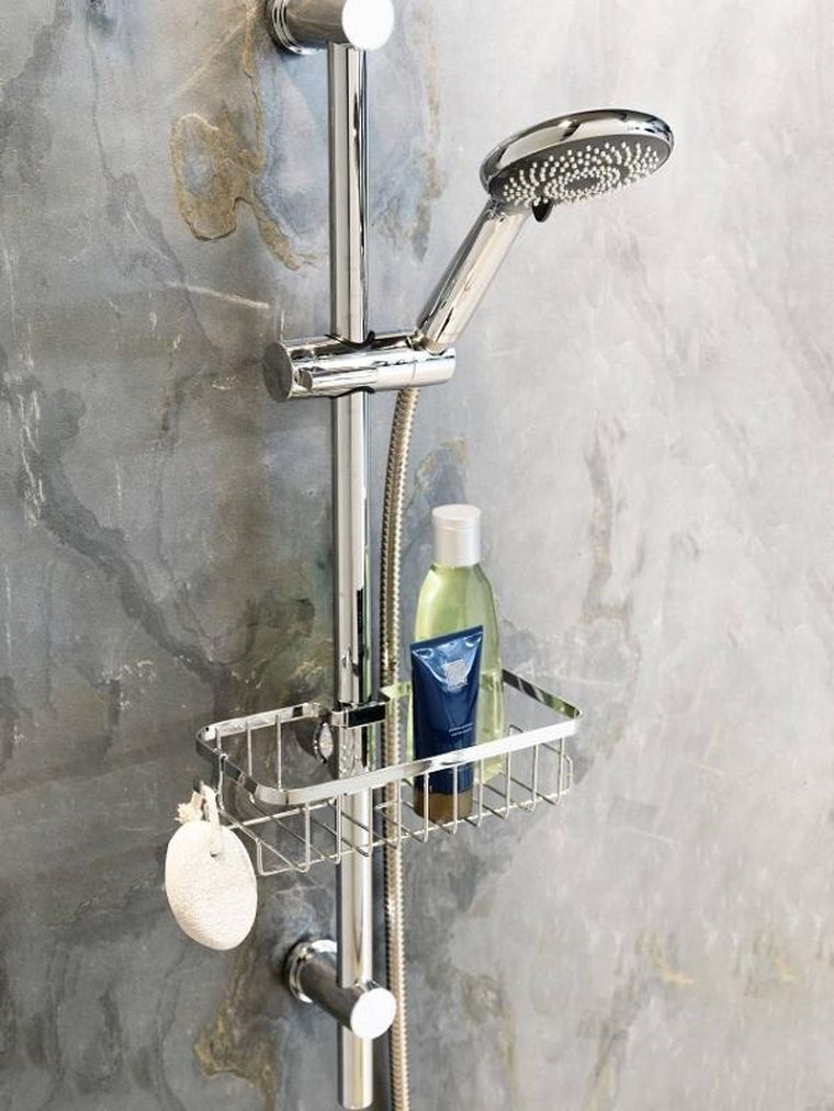 Wenko, półka prysznicowa na drążek, Floresta Square