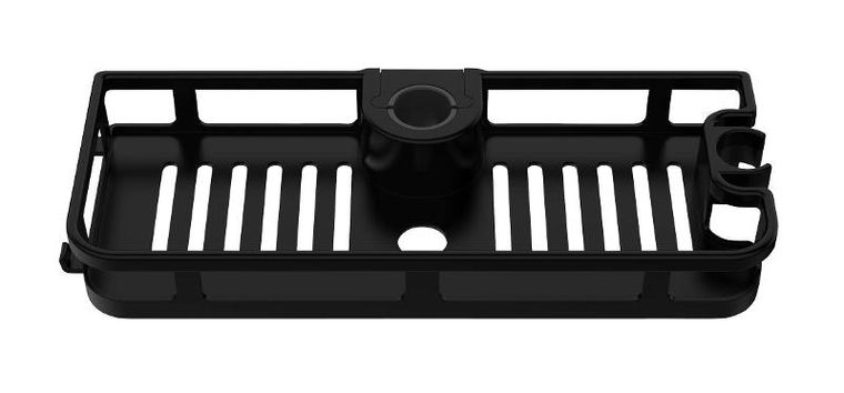 Wenko, półka prysznicowa z uchwytem na słuchawkę, Libertà