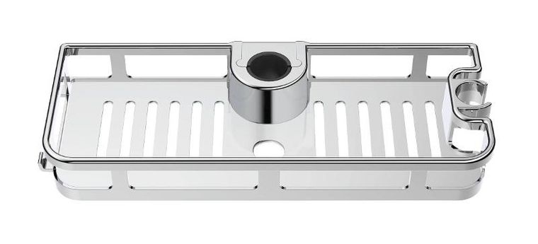 Wenko, półka prysznicowa z uchwytem na słuchawkę, Libertà