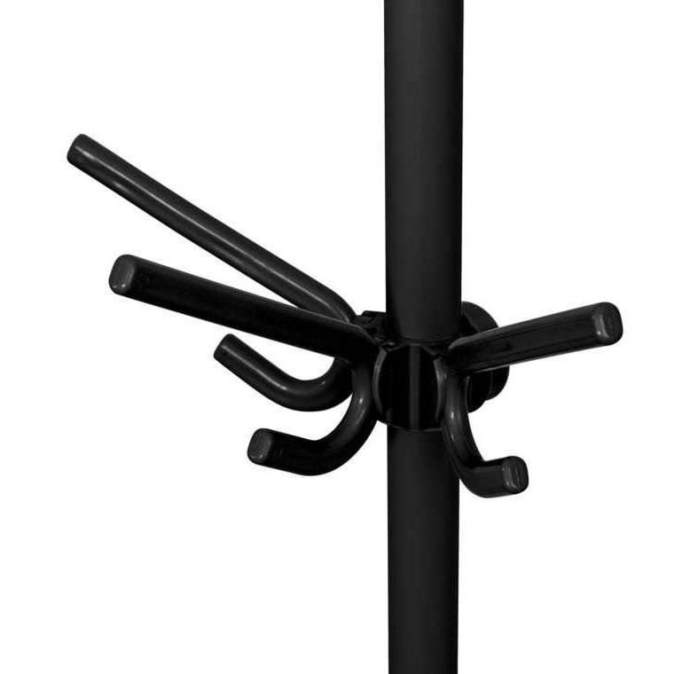 Wenko, potrójny haczyk na ubrania, płaszcze, Herkules, czarny, 2 szt.