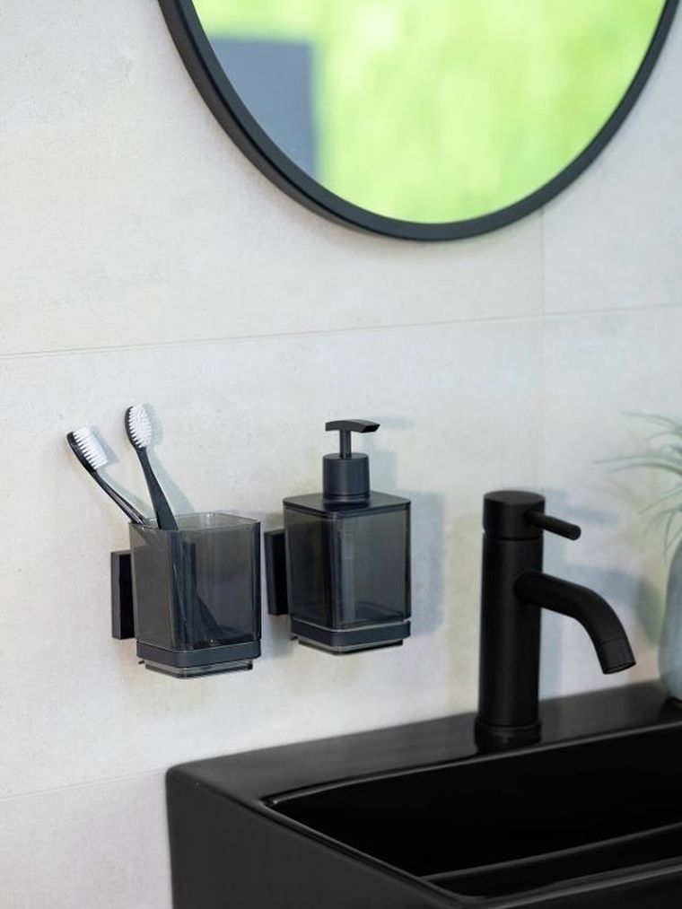 Wenko, Quadro, kubek na szczoteczki, montaż bez wiercenia