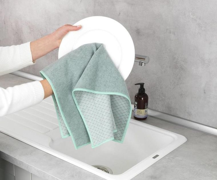 Wenko, ściereczki kuchenne z mikrofibry, Miko, 2 szt.