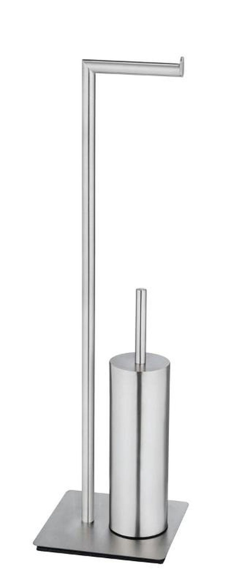 Wenko, stojak na papier toaletowy i szczotkę, Recco, stal nierdzewna