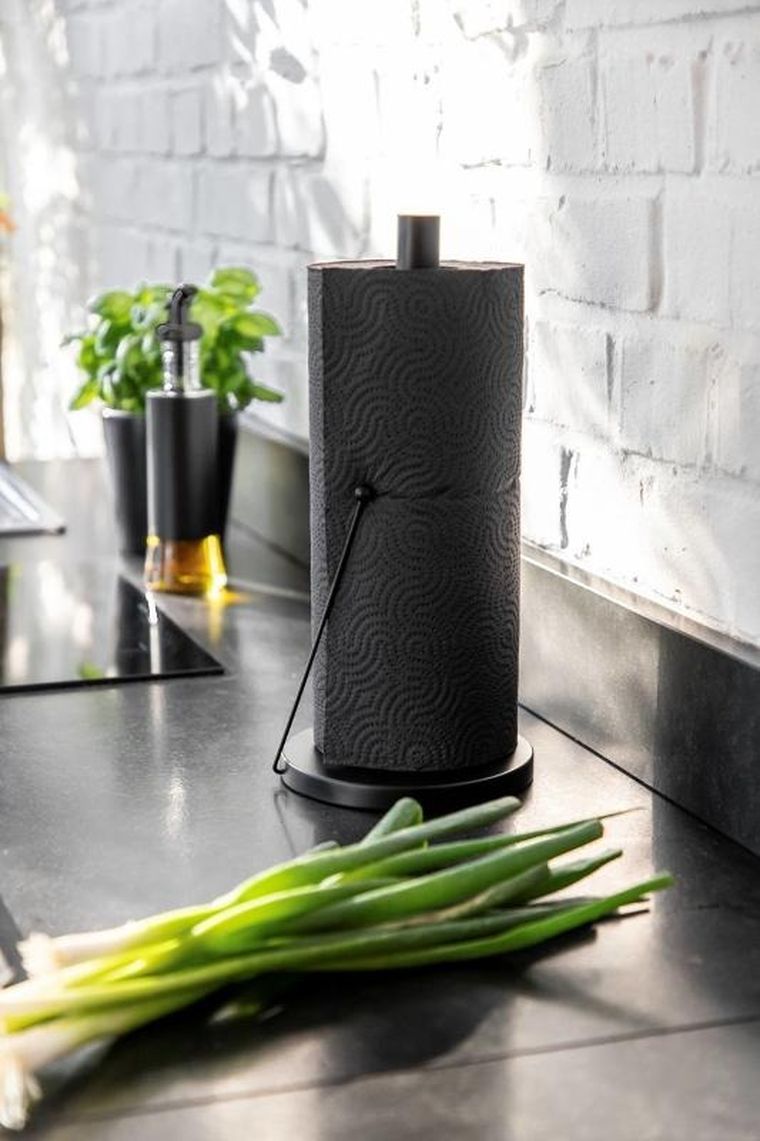 Wenko, stojak na papierowy ręcznik kuchenny, Outdoor Clayton, stal nierdzewna