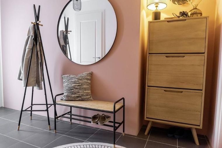 Wenko, szafka na buty z bambusową półką, 80-50-33.5 cm, Loft