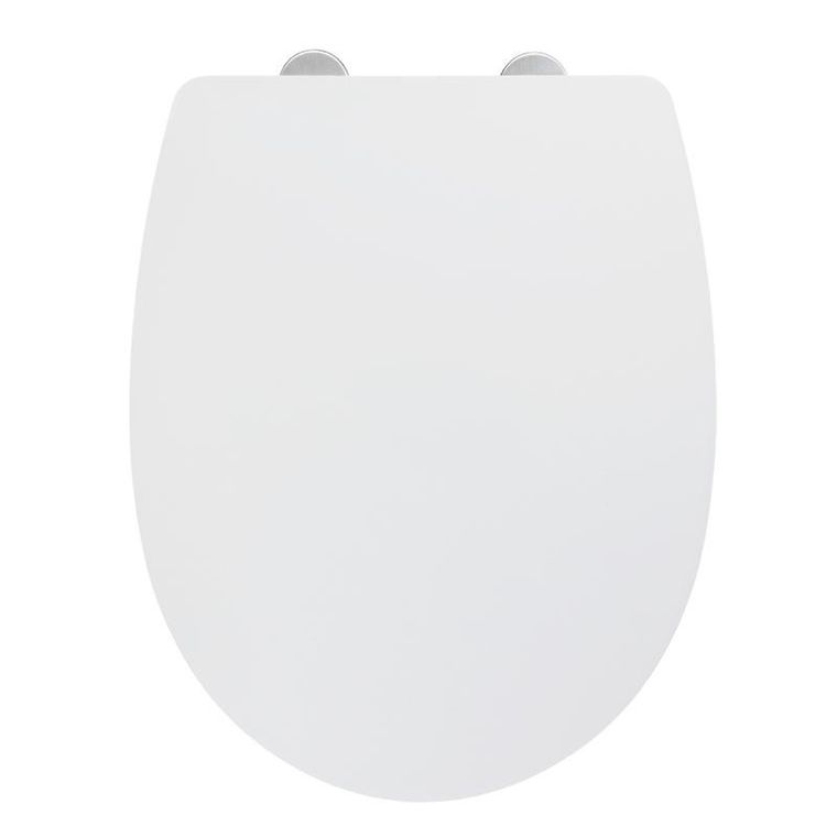 Wenko, Tavola, wolnoopadająca deska sedesowa, biała, 45-36,5 cm