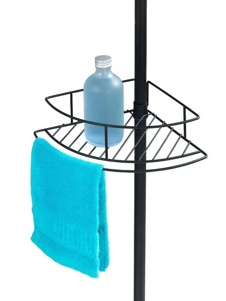 Wenko, teleskopowa półka pod prysznic, Dolcedo, 4 poziomy