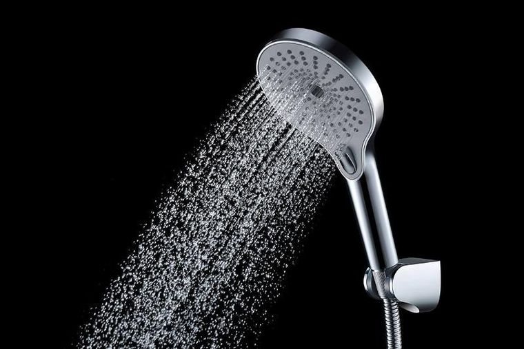 Wenko, uchwyt do słuchawki prysznicowej, montaż bez wiercenia, Ø 6 cm