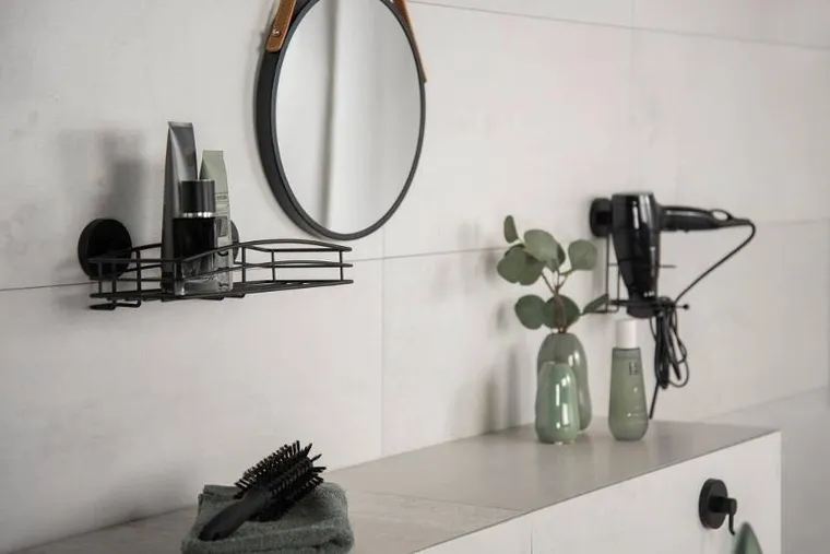 Wenko, uchwyt na suszarkę do włosów, Milazzo Vacuum-Loc