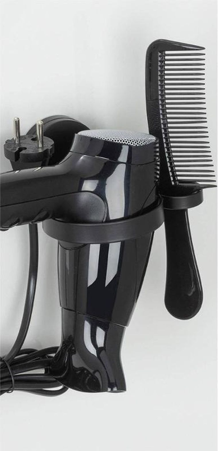 Wenko, uchwyt na suszarkę do włosów, Pavia Static-Loc