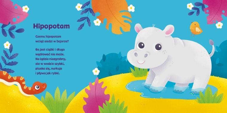 Wesołe zoo. Książka z puzzlami