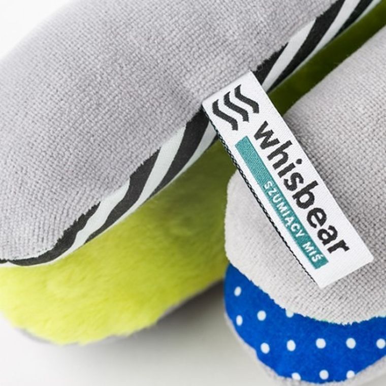 Whisbear - Szumiący Miś z funkcją CRYsensor, cytryna, zabawka uspokajająca