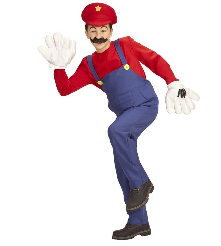 Widmann, Mario, hydraulik, strój dla dzieci, rozmiar 110/116