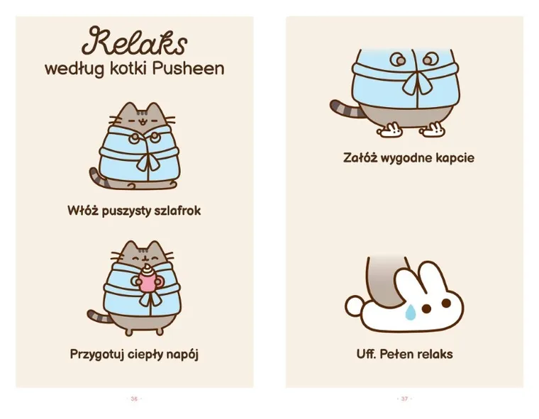 Wiele żyć kotki Pusheen