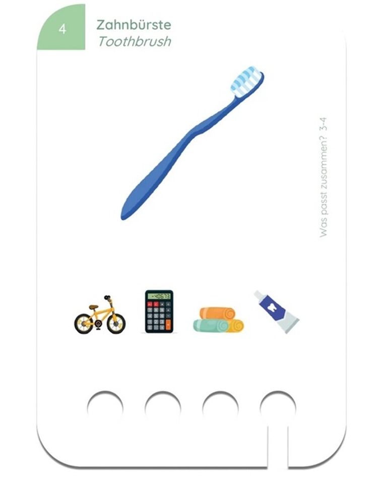 WiemTo, Co Pasuje do Obrazka, karty edukacyjne, 3-4 latka