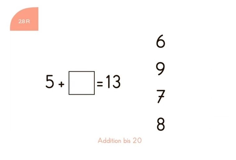 WiemTo, Dodawanie w Zakresie 20, karty edukacyjne