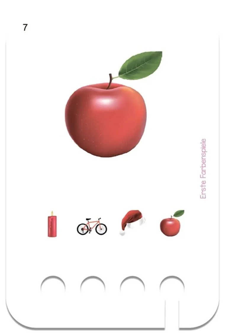 WiemTo, Zabawy z Kolorami, karty edukacyjne, 2 latka