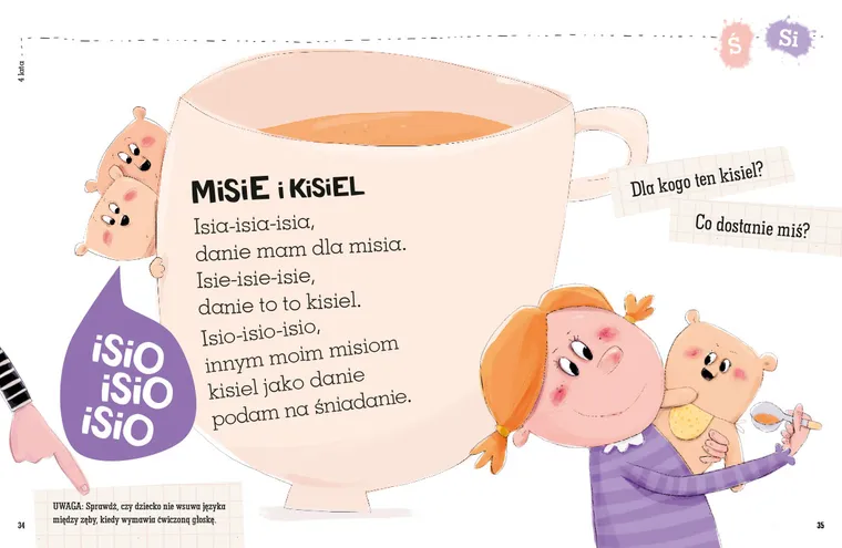 Wierszyki ćwiczące języki