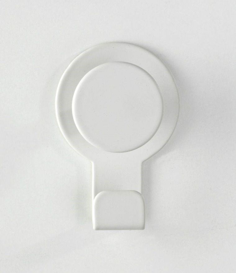 Wieszak łazienkowy, blandas biały mat