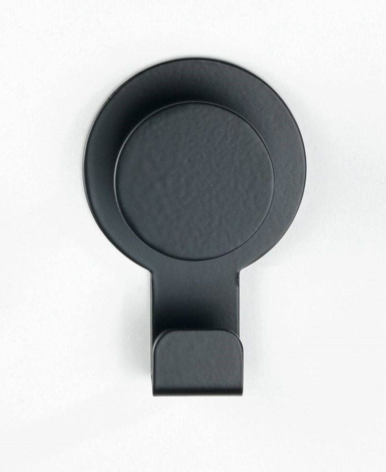 Wieszak łazienkowy, blandas, czarny mat